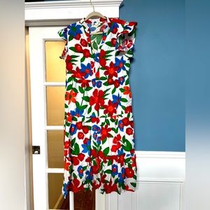 Floral midi dress